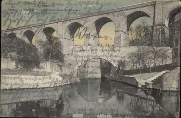LUXEMBOURG  Luxemburg Viaduc
Pont des anciennes forteresses