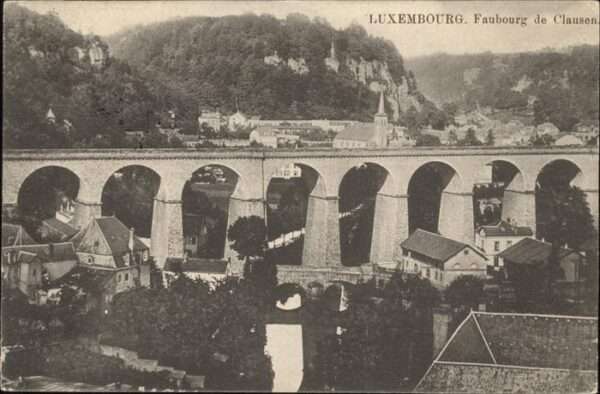 LUXEMBOURG  Luxemburg Faubourg de Clausen