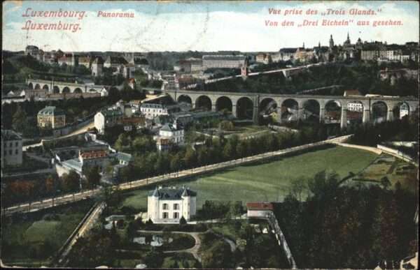 LUXEMBOURG  Luxemburg Panorama