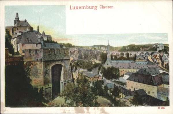 LUXEMBOURG  Luxemburg Clausen