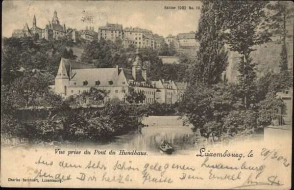LUXEMBOURG  Luxemburg Pont du Hundhaus
