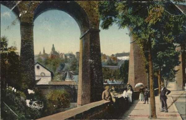 LUXEMBOURG  Luxemburg Pont du Hondhaus