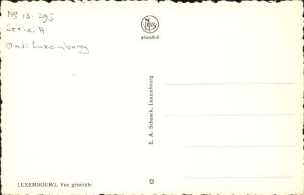 LUXEMBOURG  Luxemburg Vue generale – Bild 2