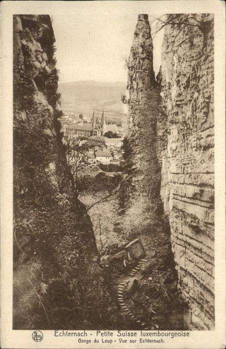 Echternach petite Suisse luxembourgeoise