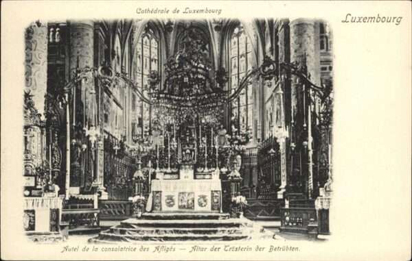 LUXEMBOURG  Luxemburg Cathedrale de Luxembourg