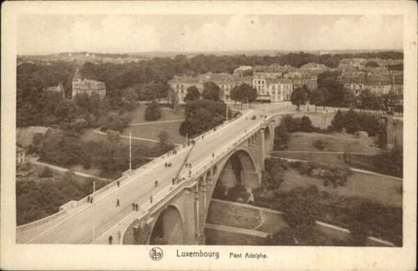 LUXEMBOURG  Luxemburg Pont Adolphe