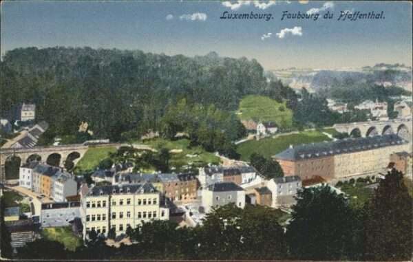 LUXEMBOURG  Luxemburg Faubourg du Pfaffenthal