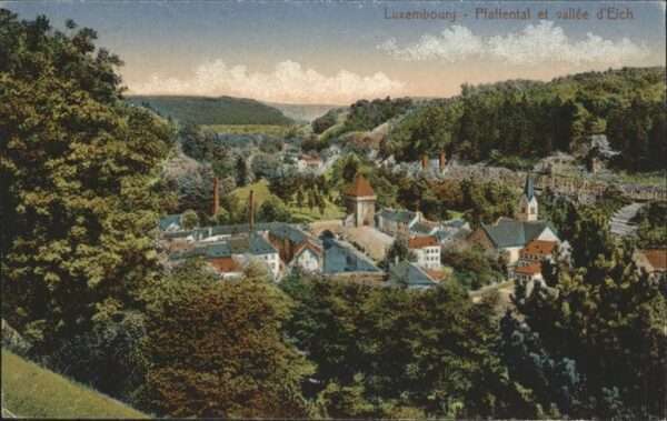 LUXEMBOURG  Luxemburg Pfaffenthal 
Vallee d`Eich