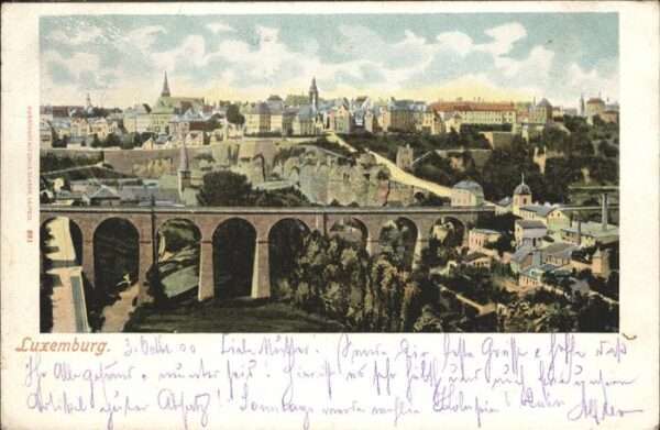 LUXEMBOURG  Luxemburg Viaduc
Panorama