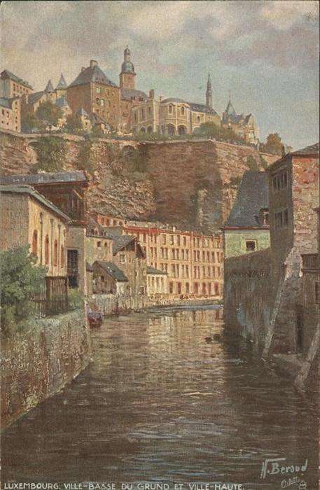 LUXEMBOURG  Luxemburg Ville Basse du Grund
Ville haut