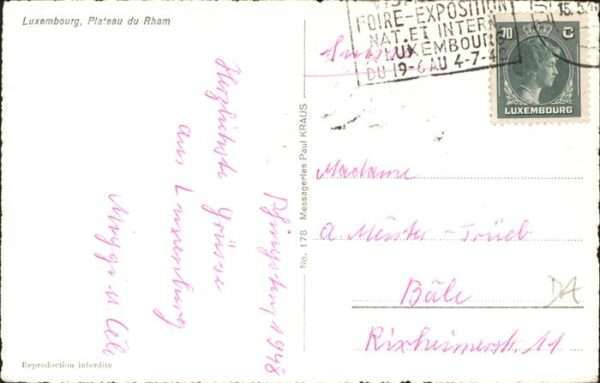 LUXEMBOURG  Luxemburg Plateau du Rham – Bild 2