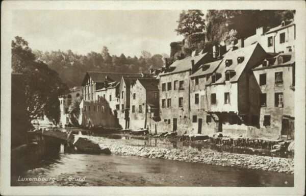 LUXEMBOURG  Luxemburg Grund
