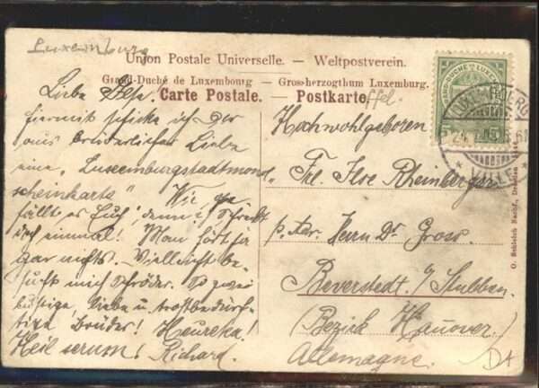 LUXEMBOURG  Luxemburg Grand-Duchesse Luxembourg – Bild 2