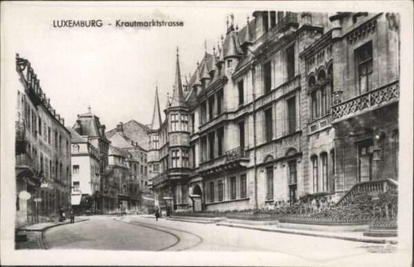 LUXEMBOURG  Luxemburg Krautmarktstrasse