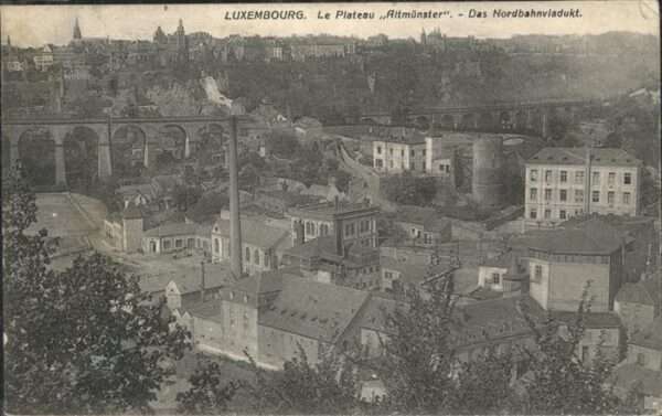 LUXEMBOURG  Luxemburg Nordbahnviadukt
Plateau Altmünster