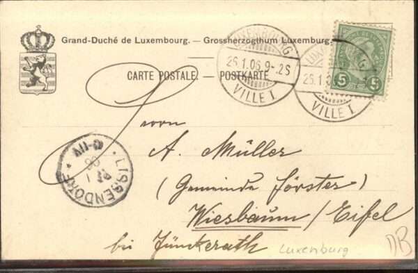 LUXEMBOURG  Luxemburg Alzette au Grund – Bild 2