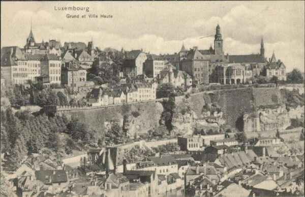 LUXEMBOURG  Luxemburg Grund 
Ville Haut