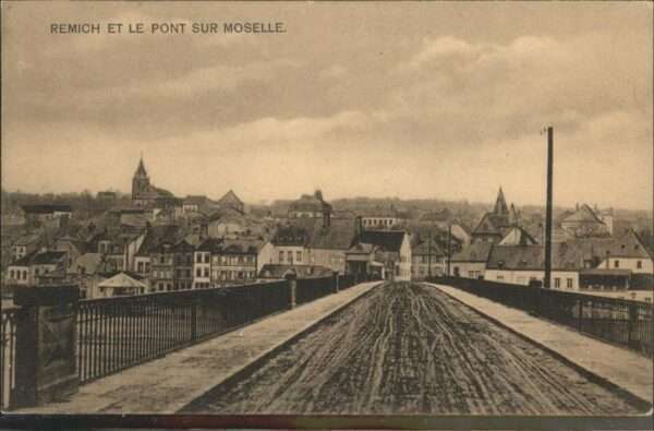 Remich Pont 
Moselle