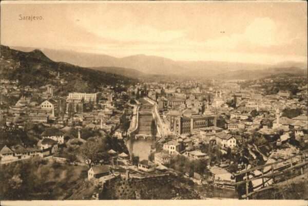 Sarajevo Gesamtansicht