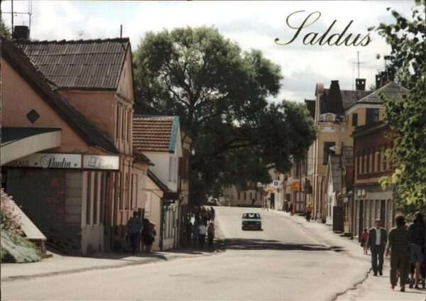 Saldus Riga Teilansicht ehemals Frauenburg