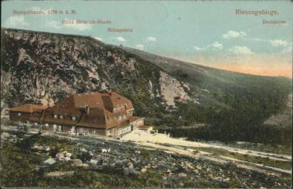 Riesengebirge Krkonose Karkonosze Dreisteine
Hampelbaude
