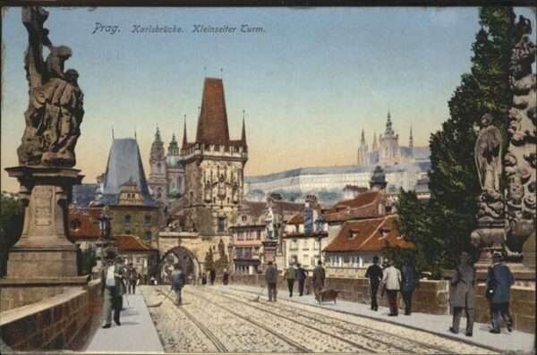 Prag Prahy Prague Karlsbrücke
Kleinseiter Turm