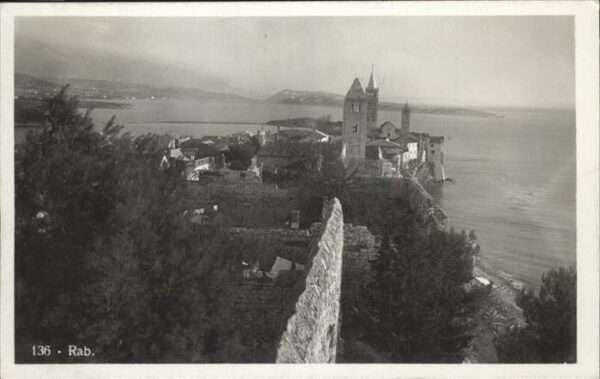 Rab Kroatien Meeresblick