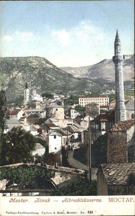Mostar Moctap Albrechtskaserne