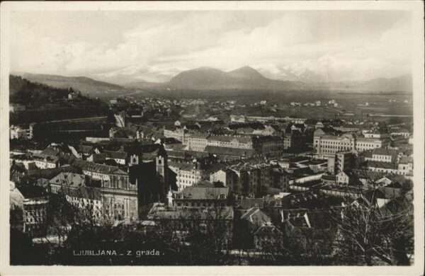 Ljubljana z grada