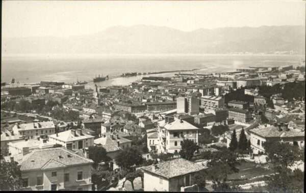 Fiume Rijeka Vista generale