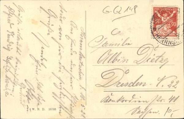 Herrnskretschen Boehmen Böhmische Schweiz – Bild 2