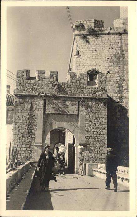 Dubrovnik Ragusa Stadtmauer