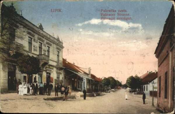 Lipik Kroatien Pakracer Straße