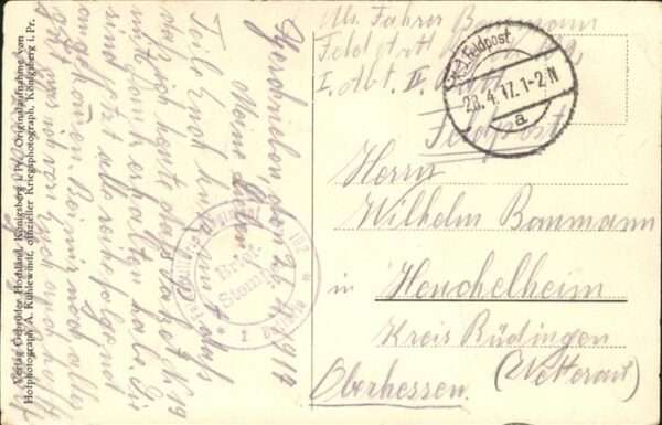 Mitau Östlicher Kriegsschauplatz
Aatal – Bild 2