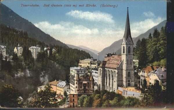 Bad Gastein Tauerbahn Kirche