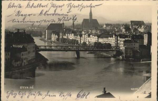 Steyr Enns Oberoesterreich Brücke