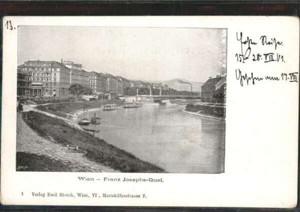 Wien Franz Josephs Quai