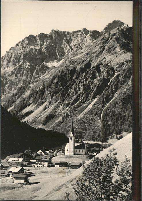 Mittelberg Kleinwalsertal Widderstein