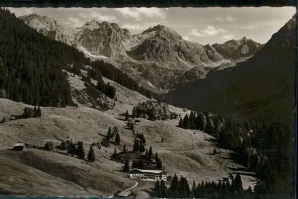 Mittelberg Kleinwalsertal Höfte Wildental Schafalpenköpfen