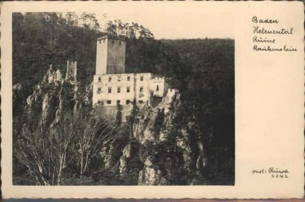 Baden Wien Baden Helenental Ruine Rauhenstein