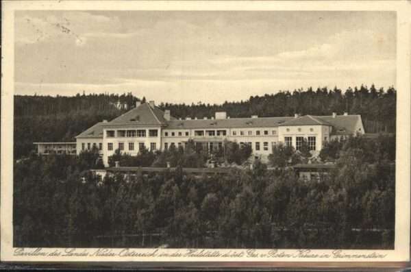 Grimmenstein Edlitztal Pavillon Niederösterreich Heilstätte