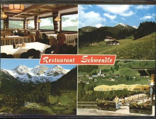 Mittelberg Kleinwalsertal Restaurant Schwendle
