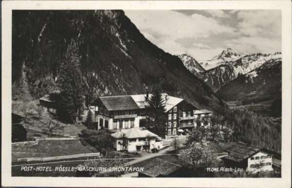 Gaschurn Vorarlberg Posthotel Rössle Montafon