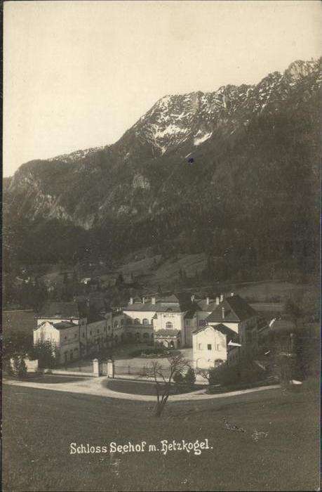 Hetzkogel Schloss Seehof