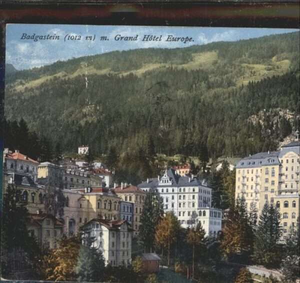 Bad Gastein Grand Hotel Europe