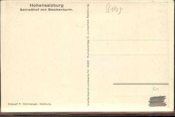 Hohensalzburg Schlosshof Glockenturm Ritter – Bild 2