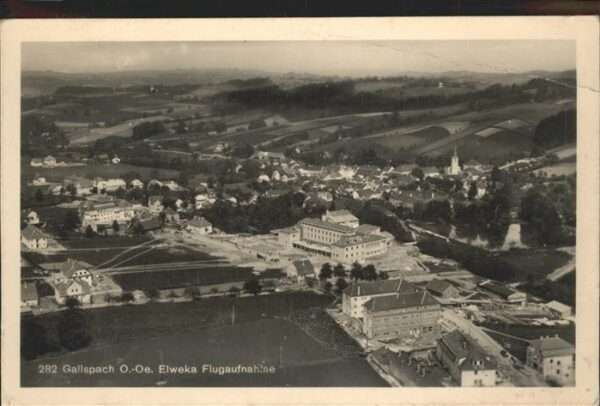 Gallspach Elweka Fliegeraufnahme