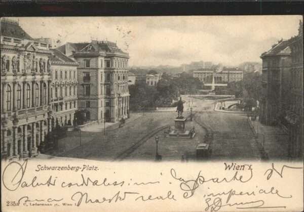 Wien Schwarzenbergplatz