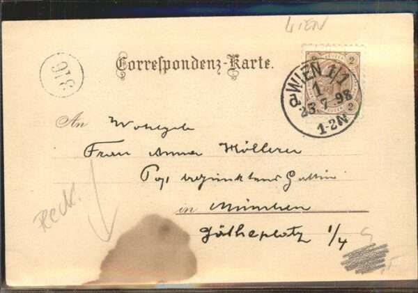 Wien Freyung Schottenkirche Künstler Rosenbe – Bild 2