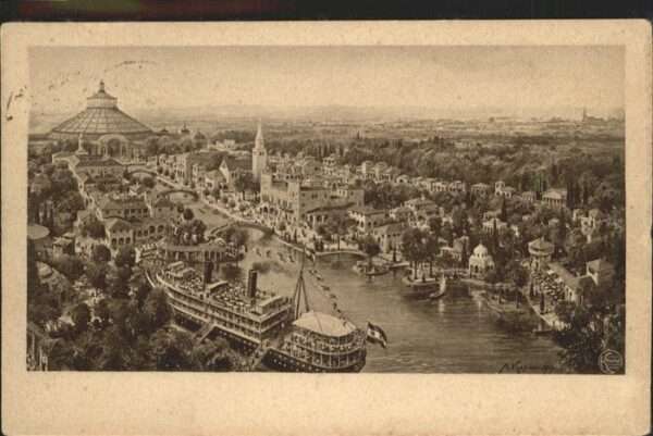 Wien Künstler A. Kasimir Dampfer Adria-Ausst